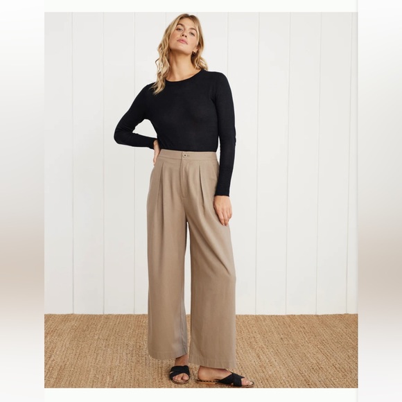 Jenni Kayne Pants - JENNI KAYNE Relaxed Trouser in Hazel Size 4 NWT